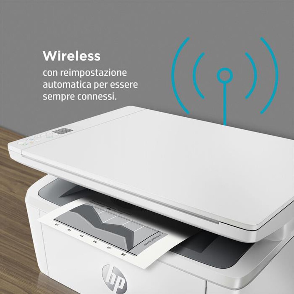 "HP - Multifunzione LASERJET M140W-Bianca"