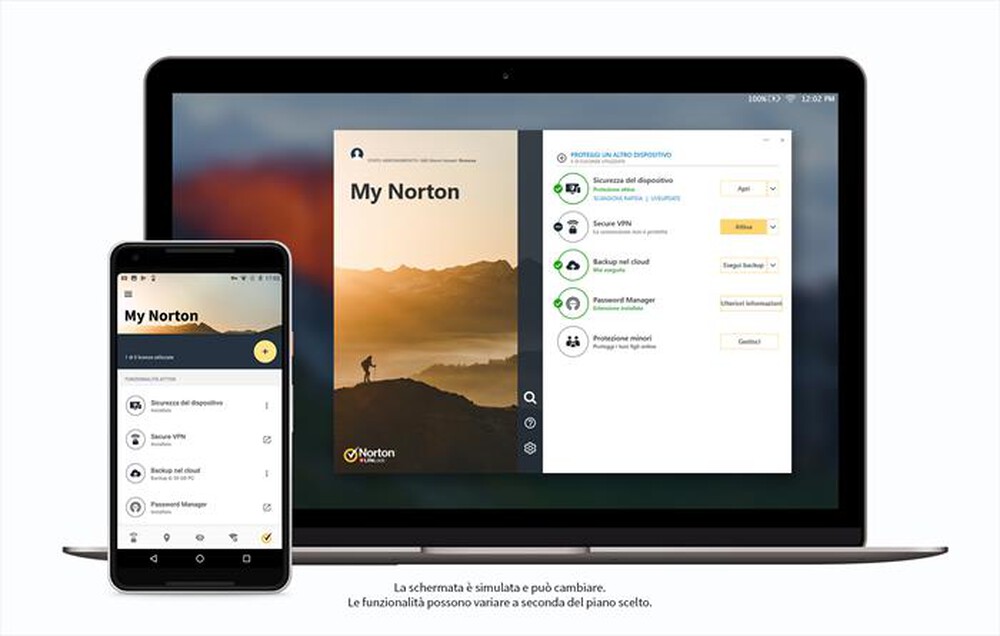 "NORTON - Norton 360 Premium 2021 Antivirus 10 Dispositivi"