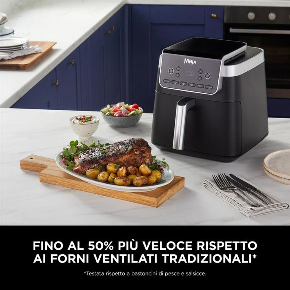 "NINJA - Friggitrice ad aria MAX DA 6,2 L AF180EU-Nero"
